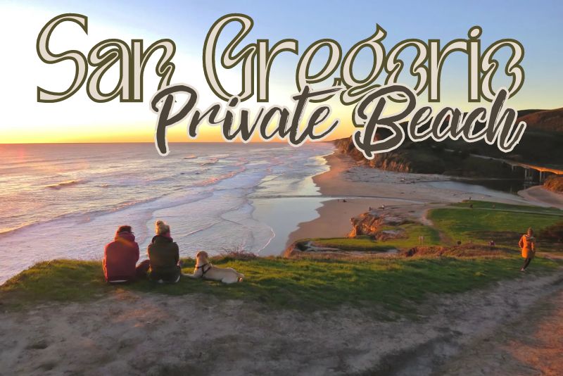 San Gregorio Private Beach, California